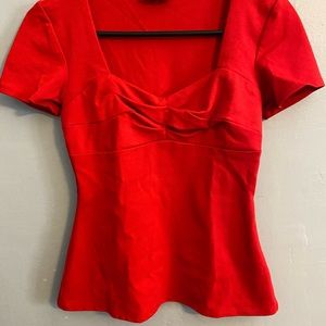 Unique Vintage Red Sweetheart Ruthie Top